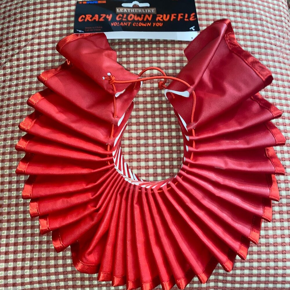 Ruffled Clown Jester Collar